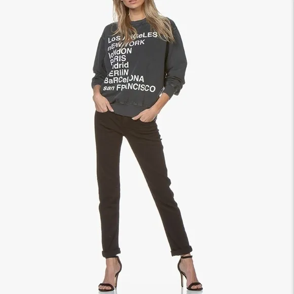 Rag &amp; Bone Dre Low-rise Slim Boyfriend Jeans Aged
