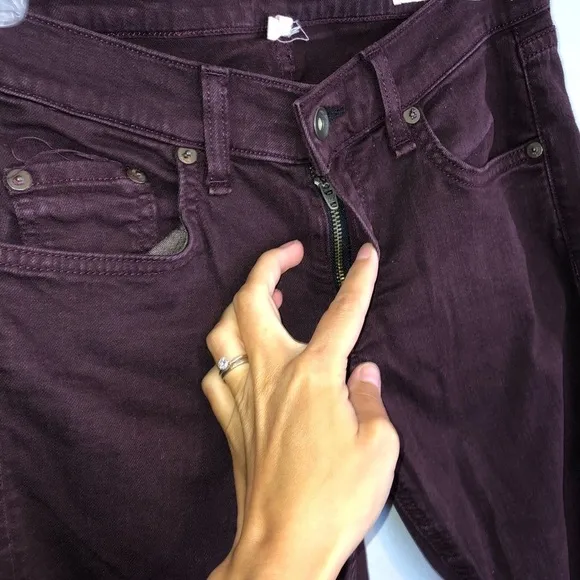 Rag &amp; Bone Dre Low-rise Slim Boyfriend Jeans Aged