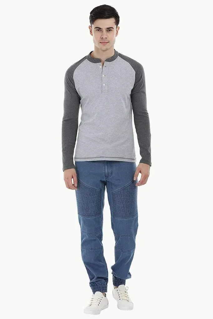 Raglan Contrast Baseball T-Shirt