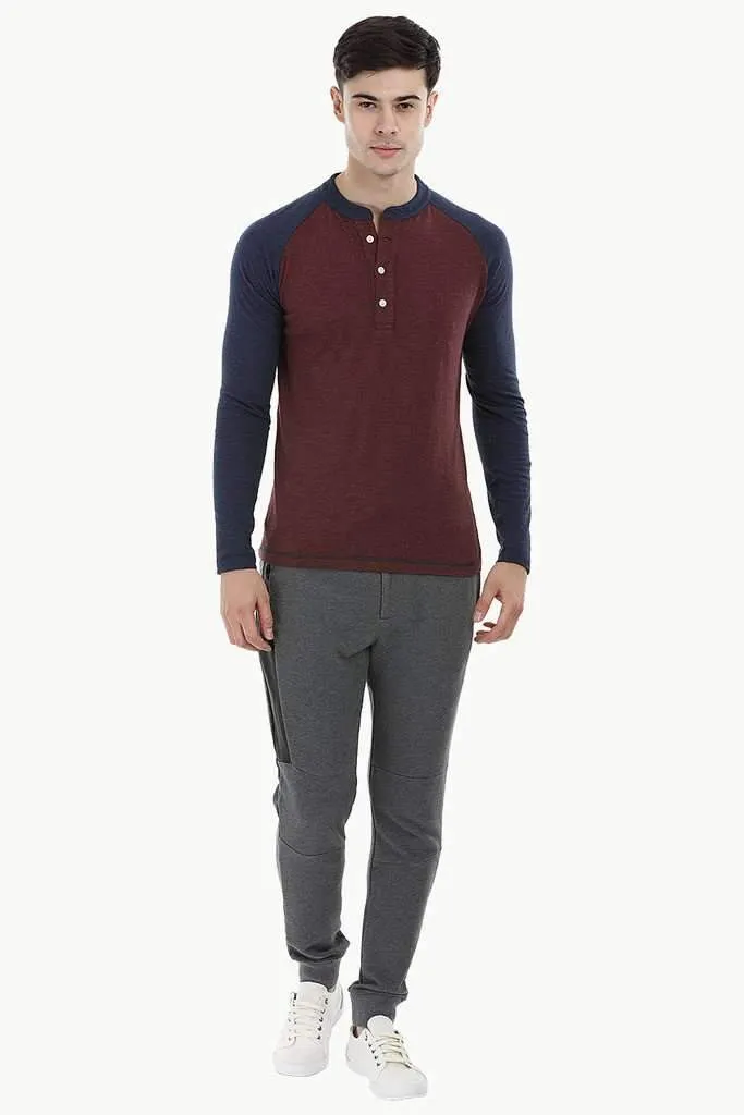 Raglan Contrast Baseball T-Shirt