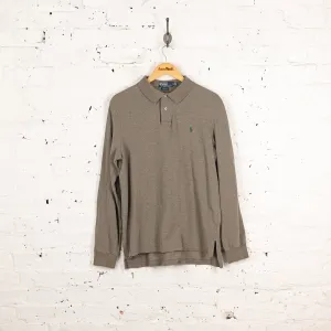 Ralph Lauren Long Sleeve Polo Shirt - Green - L