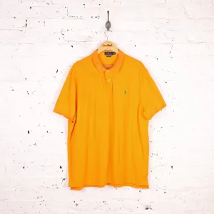 Ralph Lauren Polo Short Sleeve Polo Shirt - Orange - XXL