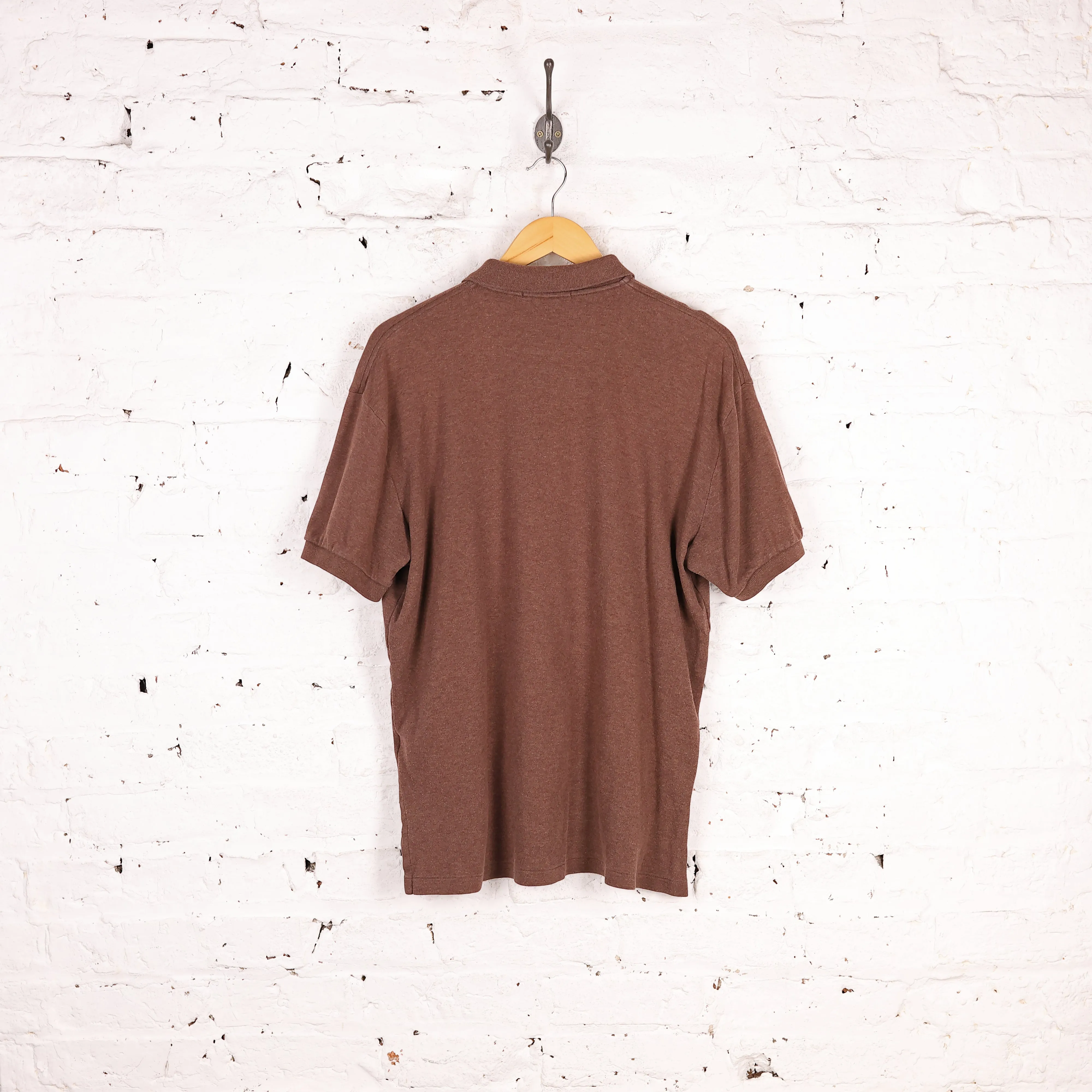 Ralph Lauren Short Sleeve Polo Shirt - Brown - M