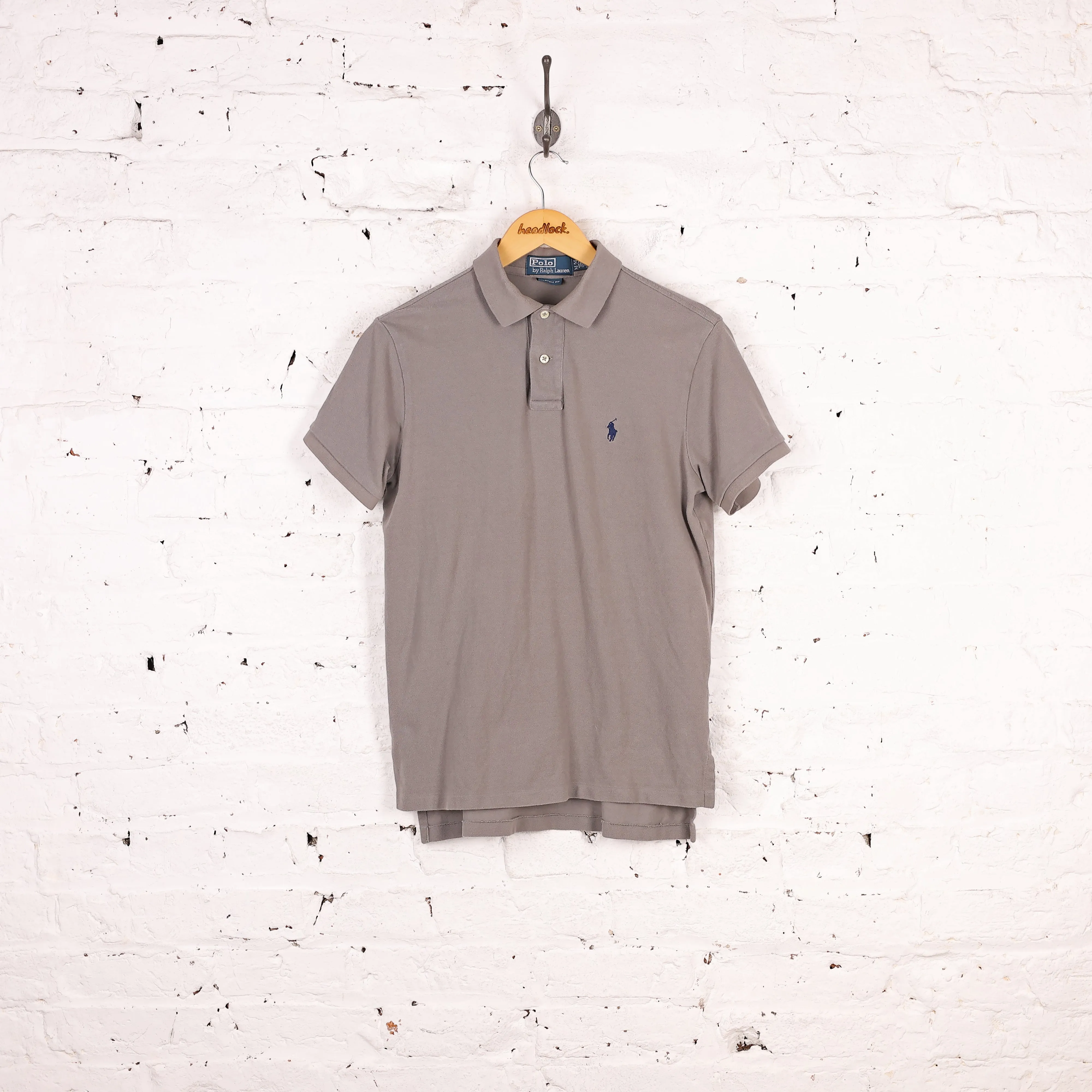Ralph Lauren Short Sleeve Polo Shirt - Brown - M