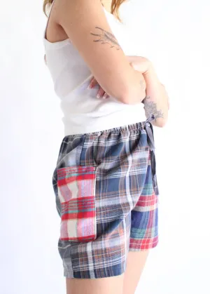 RCYCLD Eco Flannel Pieced Shorts