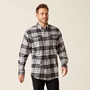 Rebar Flannel DuraStretch Work Shirt - Charcoal Grey - 10051973