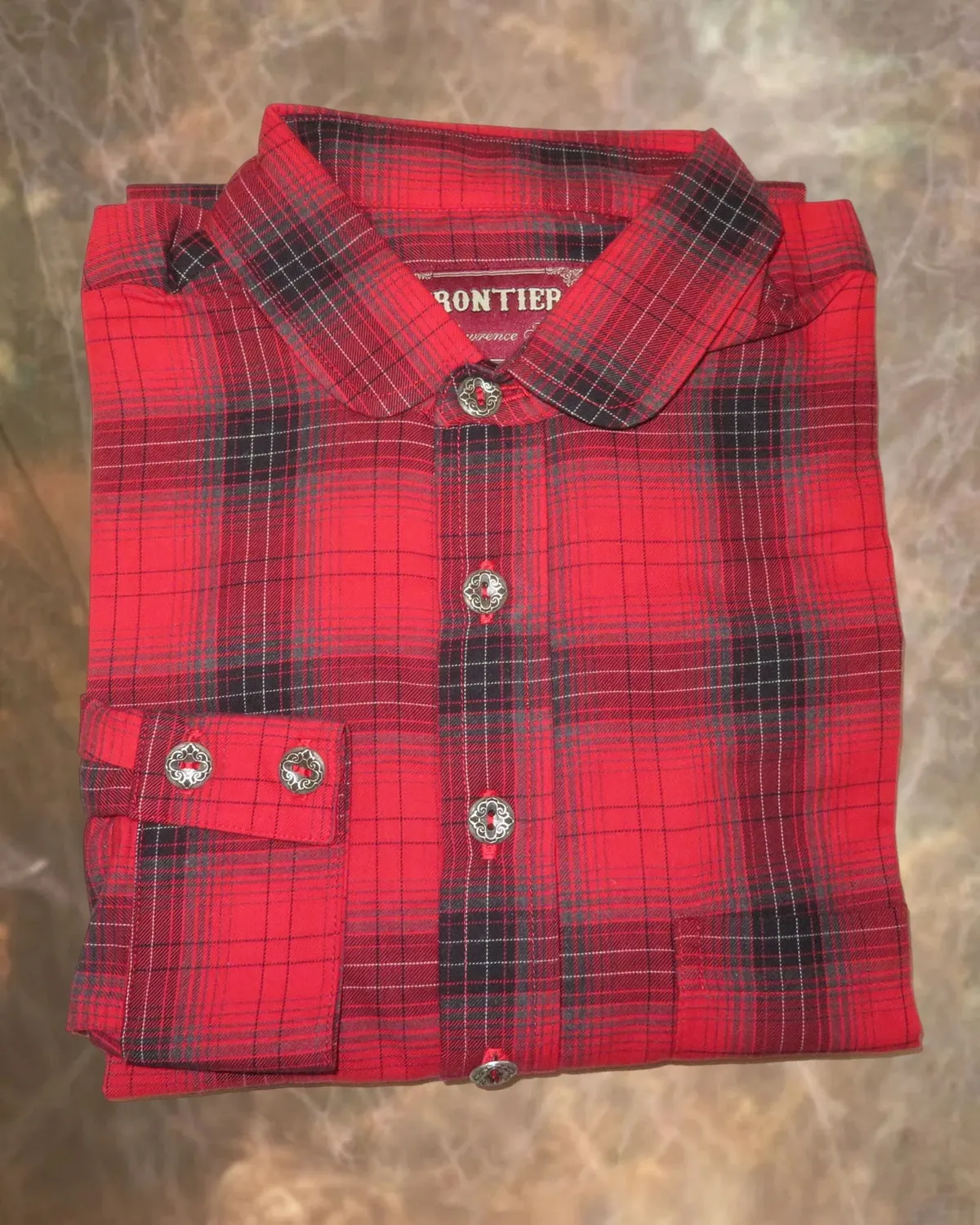 Red and Black Woodsman Men's Dakota Shirt