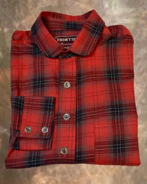 Red and Black Woodsman Men's Dakota Shirt
