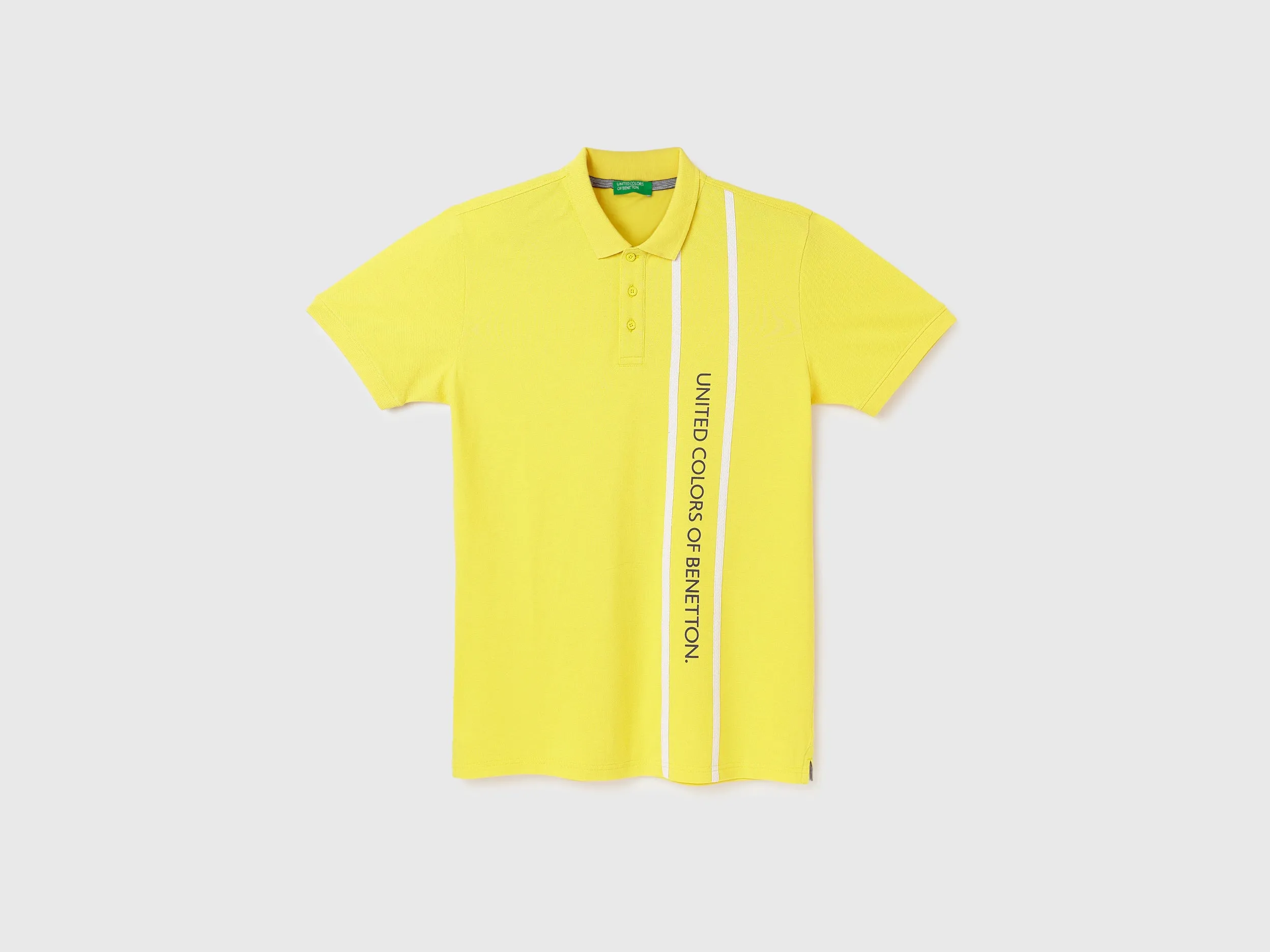 Regular Fit Polo Neck Printed T-Shirts