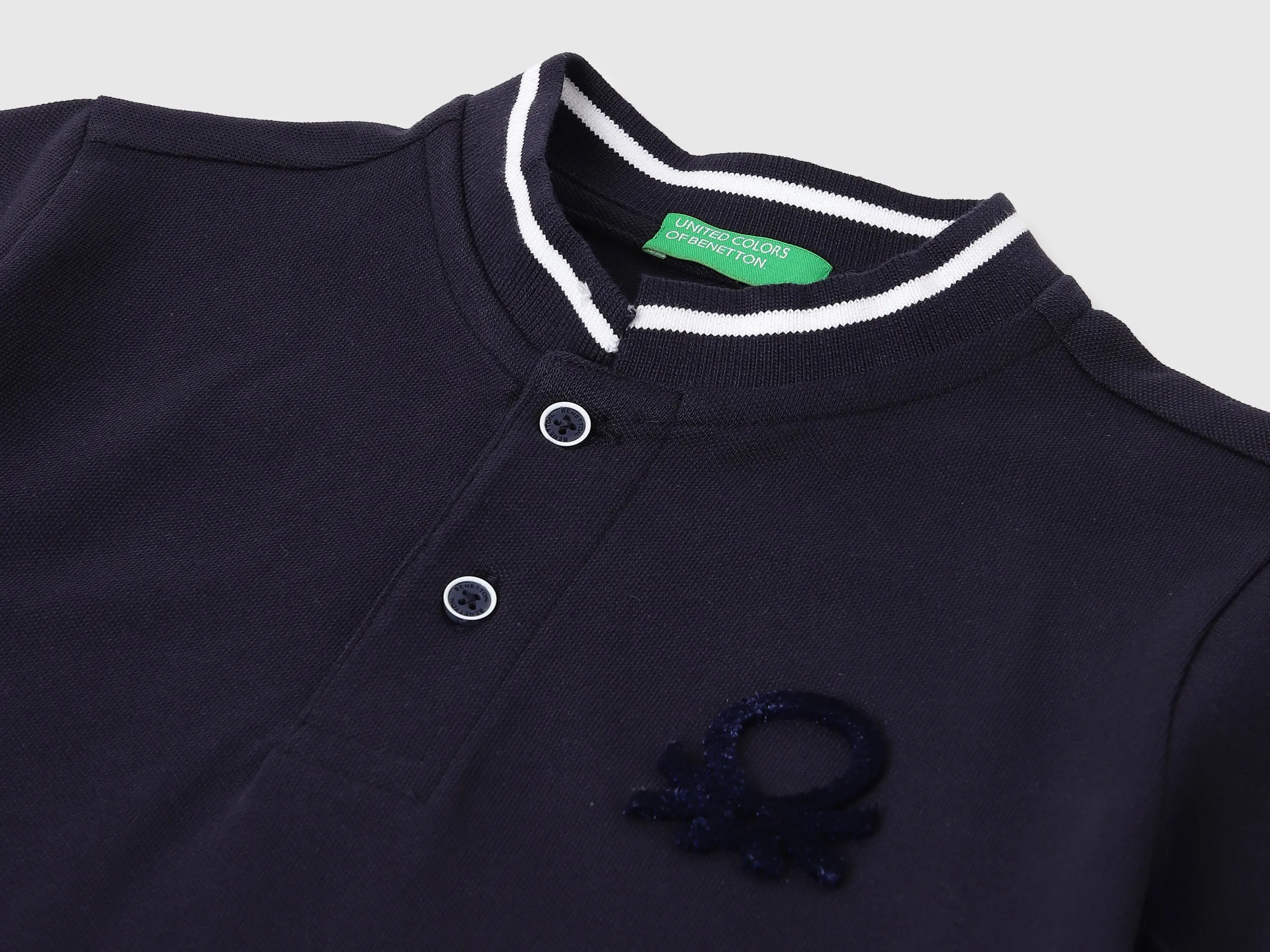 Regular Fit Polo Neck Solid T-shirts