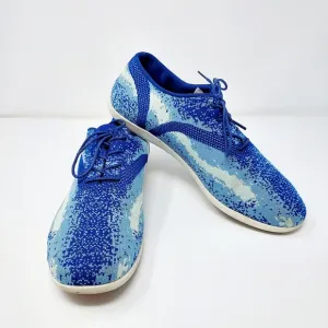 Repetto Blue &amp; White Fabric Sneakers Size 7.5