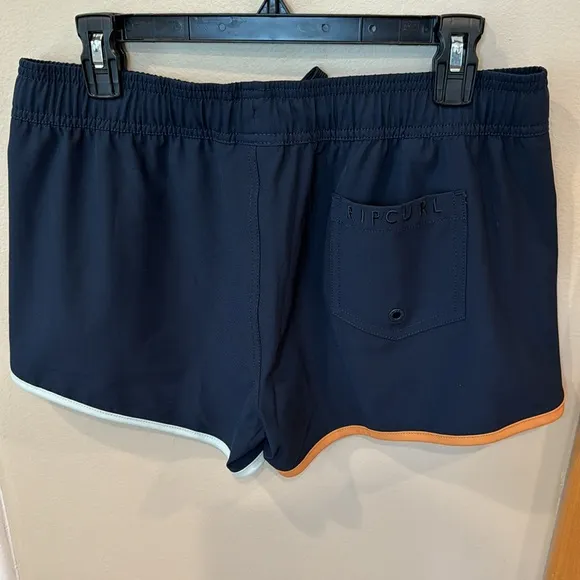 RIP CURL Boardshort Day Break Navy Blue Size M Side 3 inch Multicolor NWT