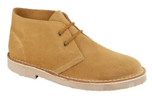 Roamers M467BS Mens Suede Desert Boots