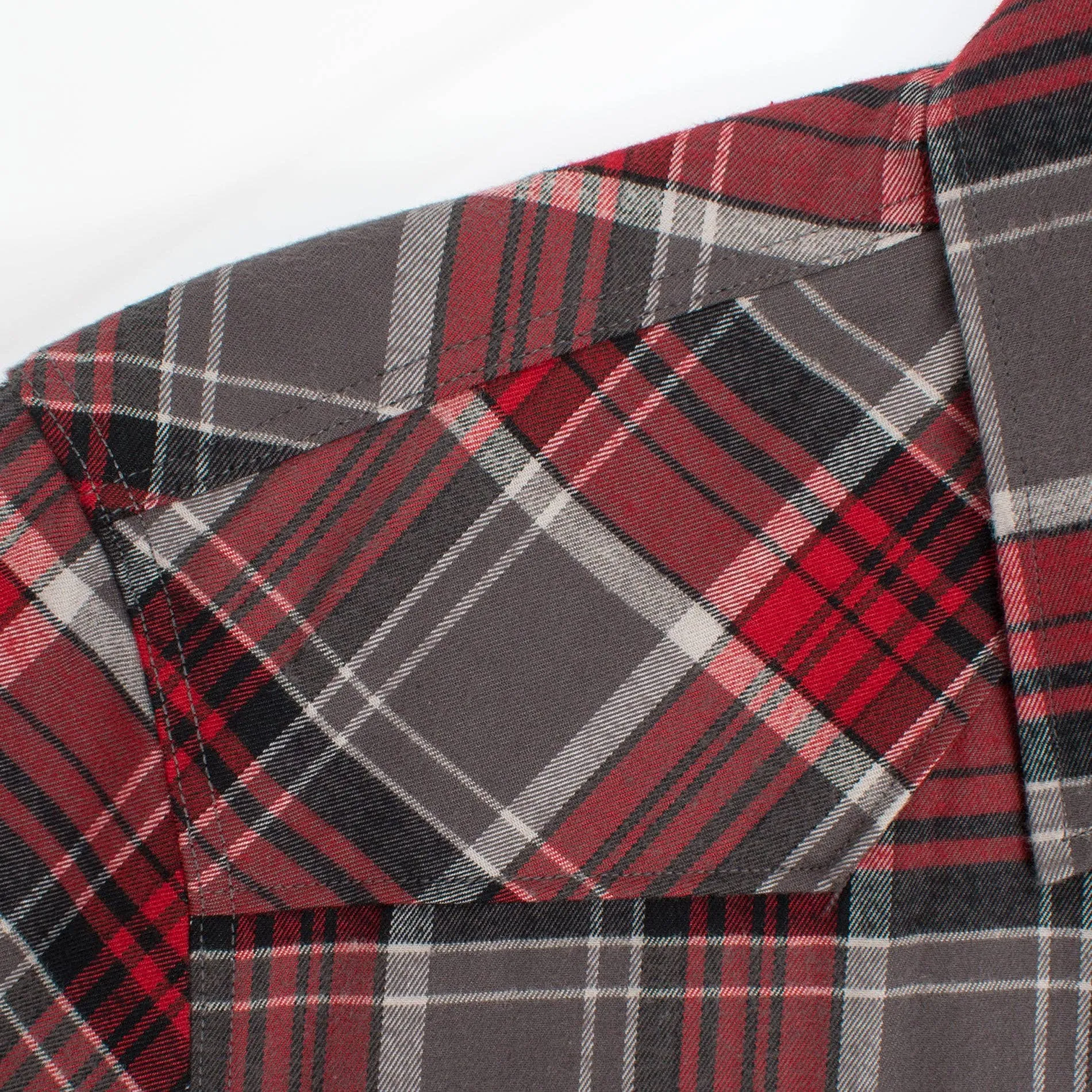 Rodeo Clothing Men's Western Long Sleeve Flannel Shirts With Snap Buttons FLS300-310