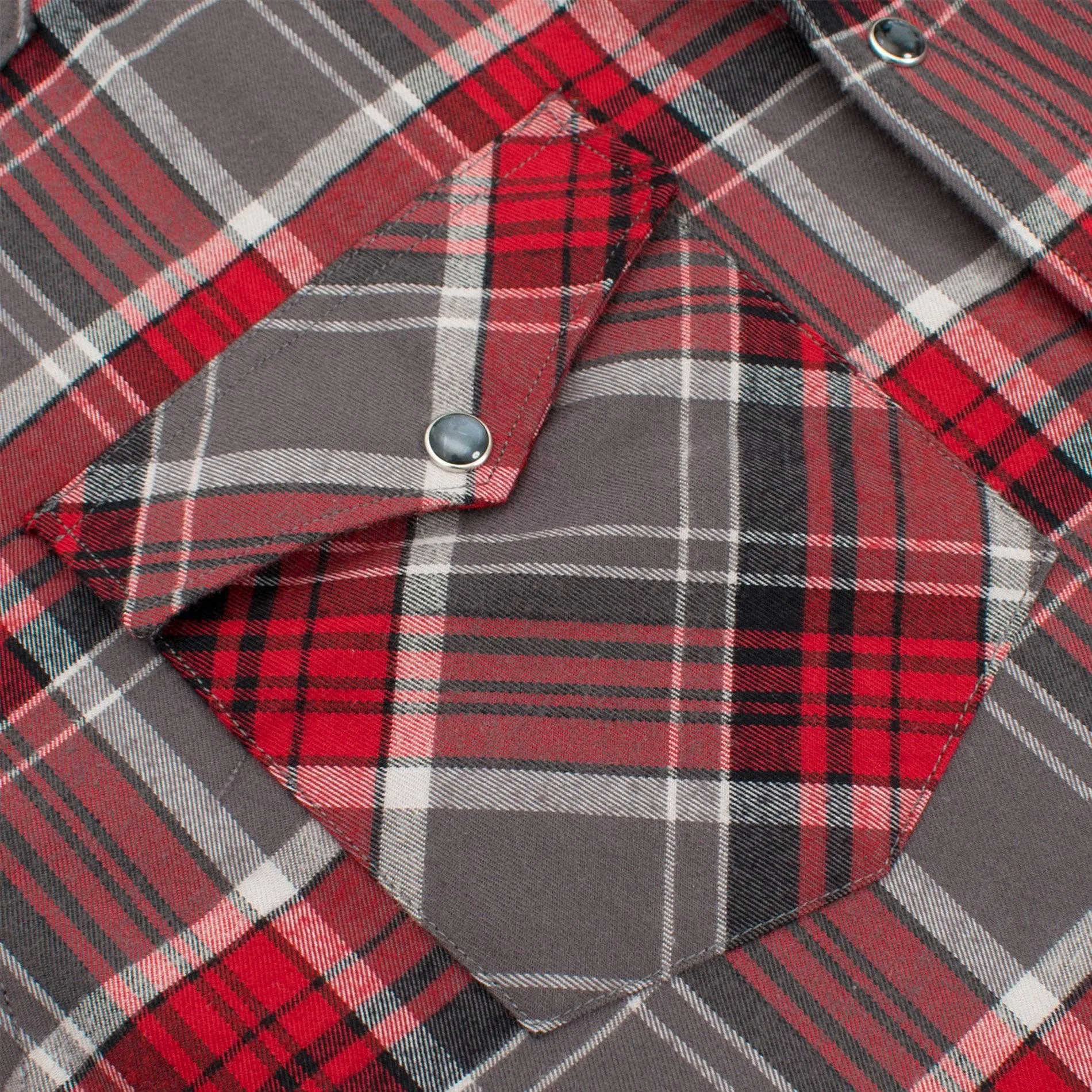 Rodeo Clothing Men's Western Long Sleeve Flannel Shirts With Snap Buttons FLS300-310
