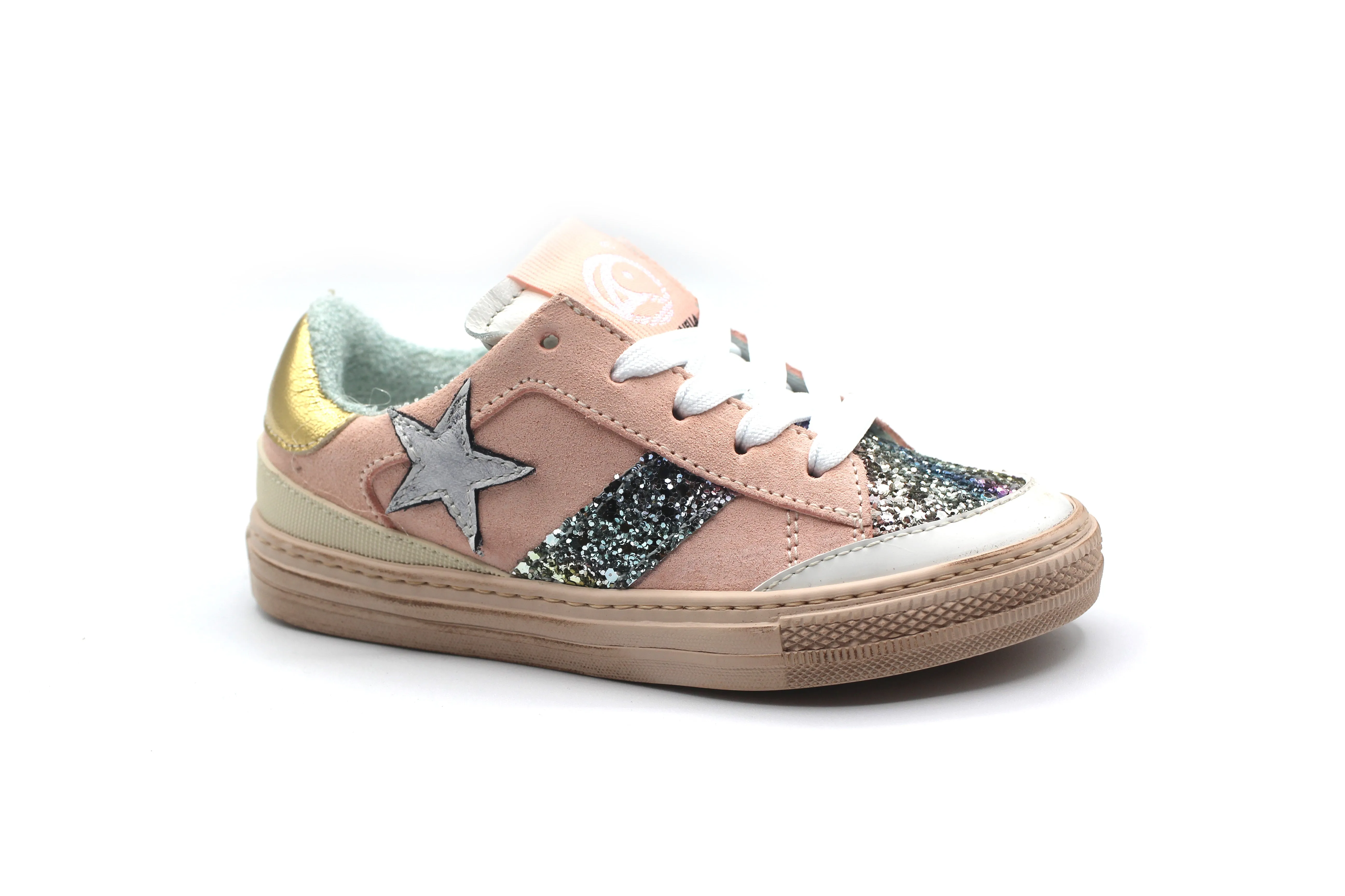 Rondinella Pink Glitter Sneaker