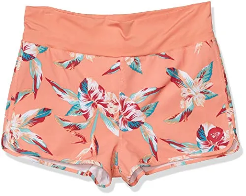 Roxy Terra Cotta Tropic Call Boardshorts - Girls' Size 16/XX-Large
