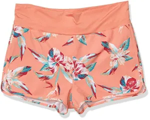 Roxy Terra Cotta Tropic Call Boardshorts - Girls' Size 16/XX-Large