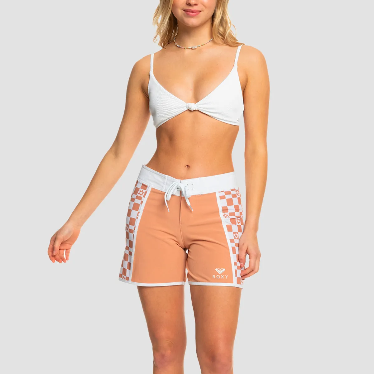 Roxy Value Line Printed 5" BoardShorts Cork Flower Box - Womens
