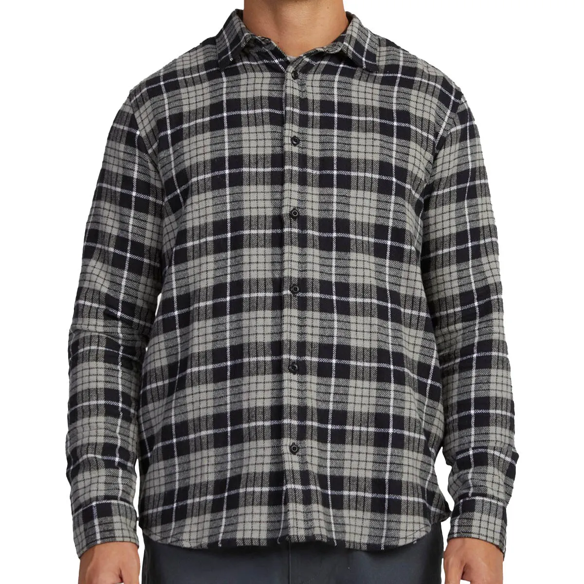 RVCA - Treets Flannel Shirt Black