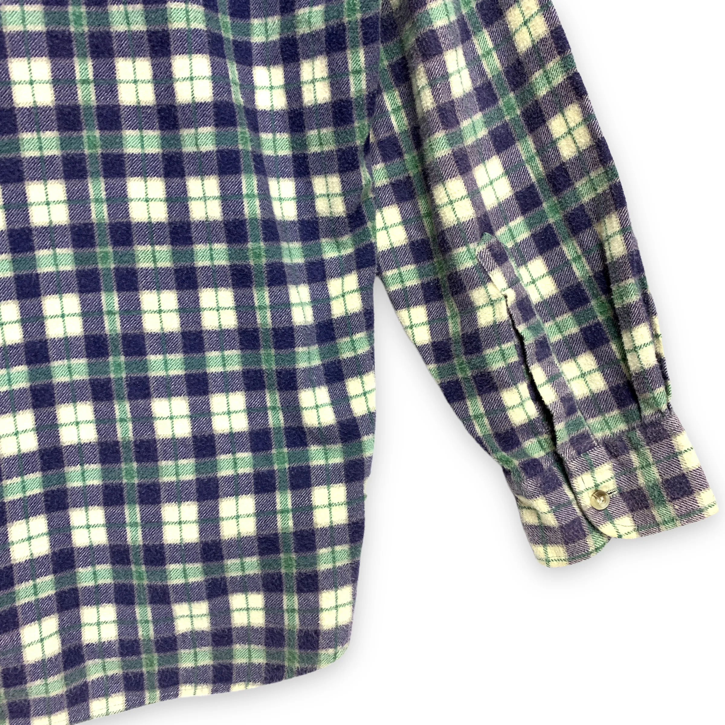 [S] Needles Rebuild Ribbon Cut Flannel Shirt