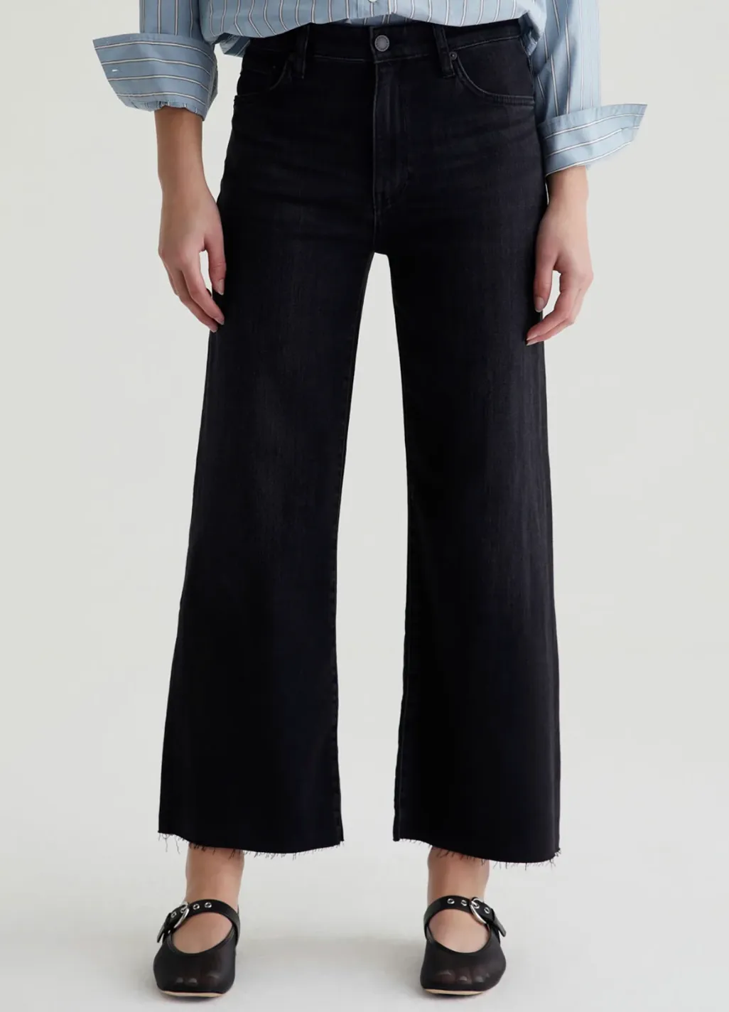 Saige Wide Leg Crop Jeans