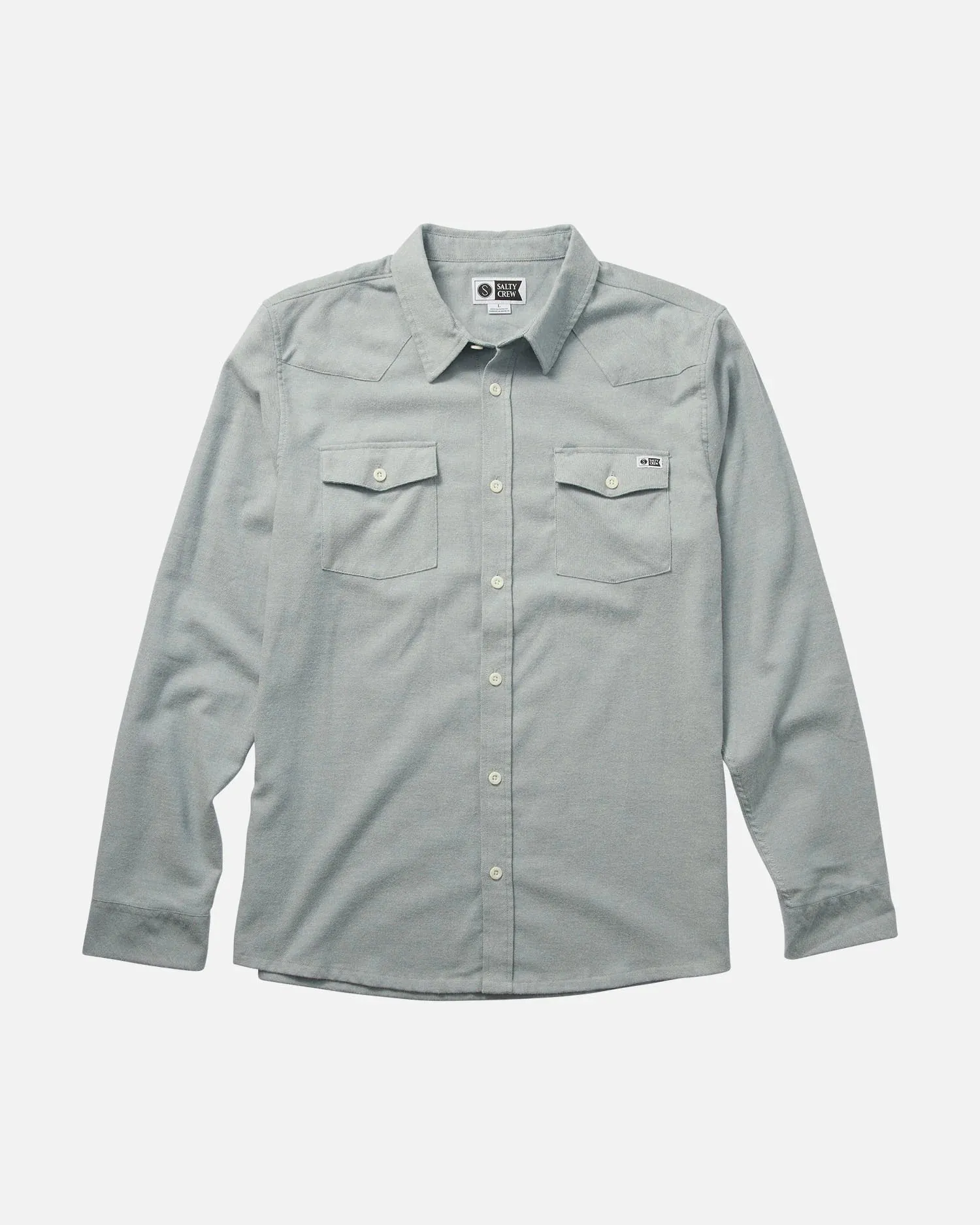 Salty Crew - Ranchero Flannel - Slate