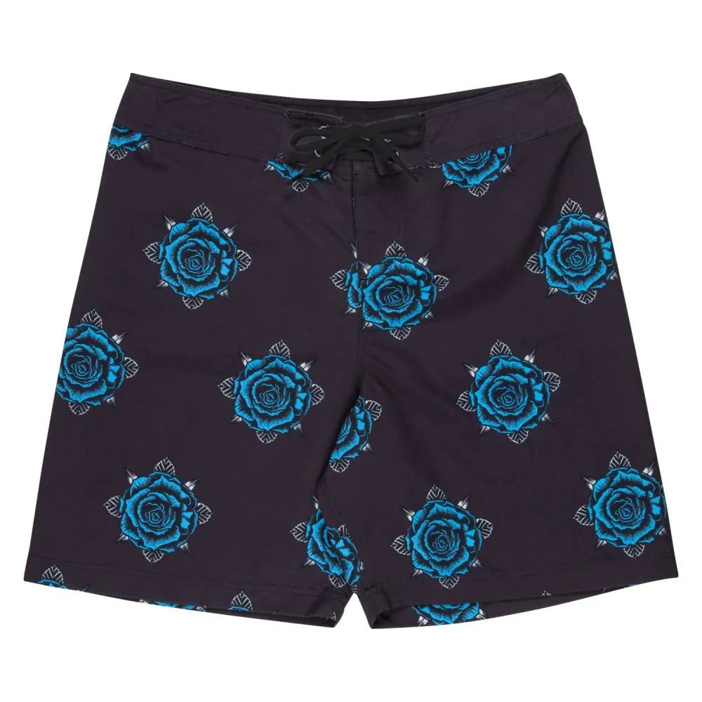 Santa Cruz Board Shorts Dressen Rose Crew One - Black