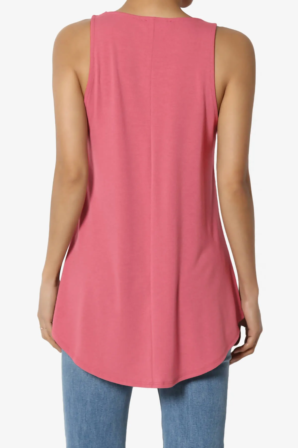 Santo Scoop Neck Loose Fit Tank Top