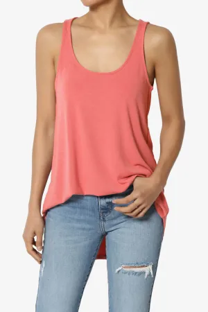 Santo Scoop Neck Loose Fit Tank Top