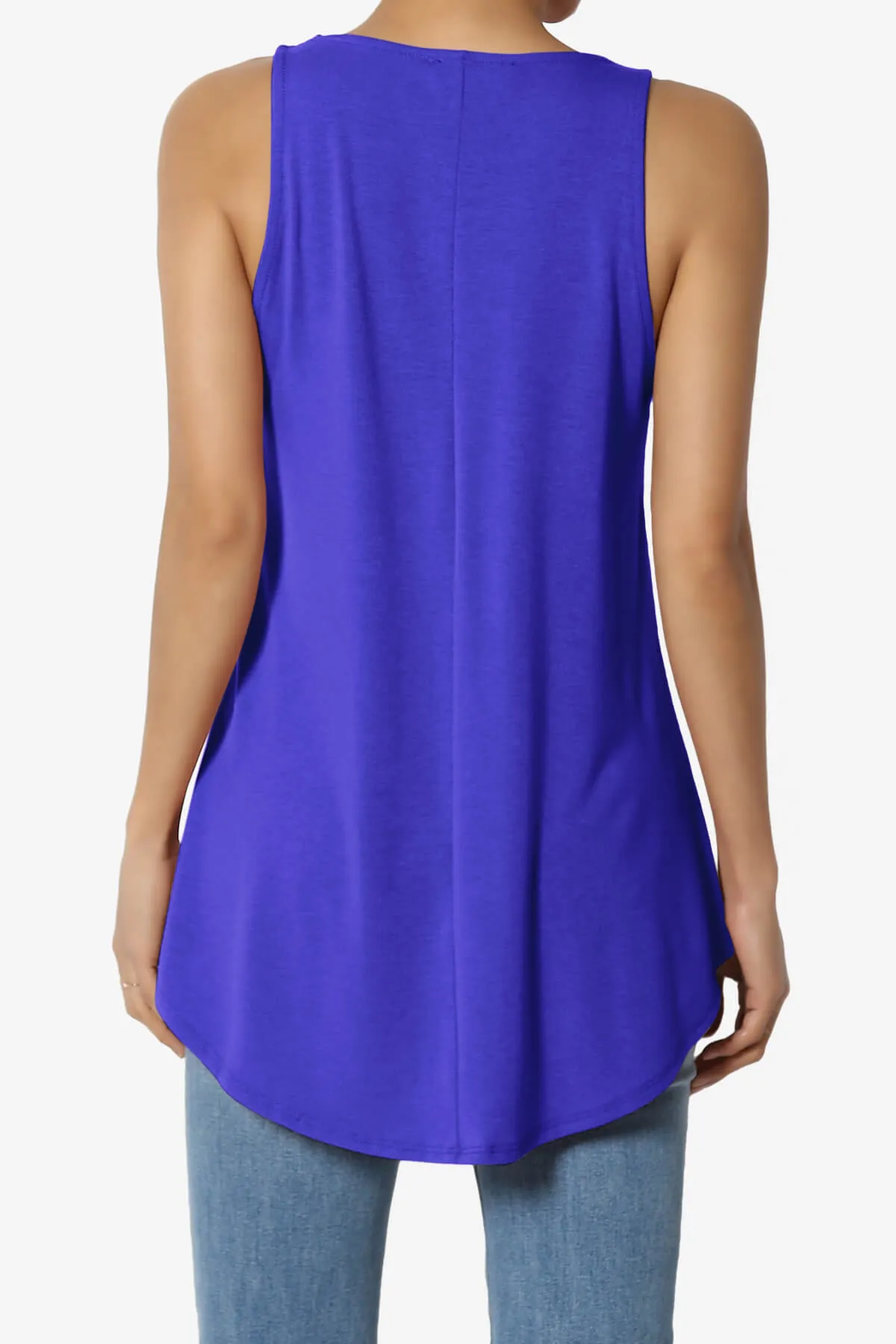 Santo Scoop Neck Loose Fit Tank Top