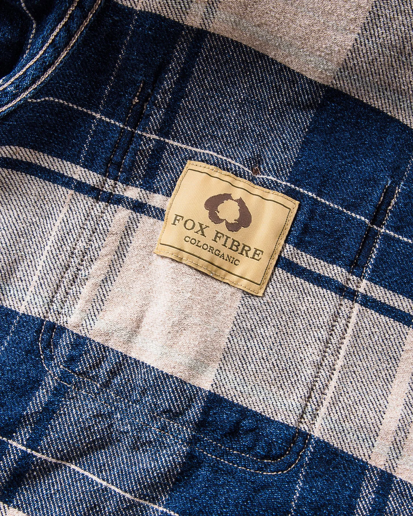 Second Hand Studio D'artisan Fox Fibre Flannel Shirt Size 40