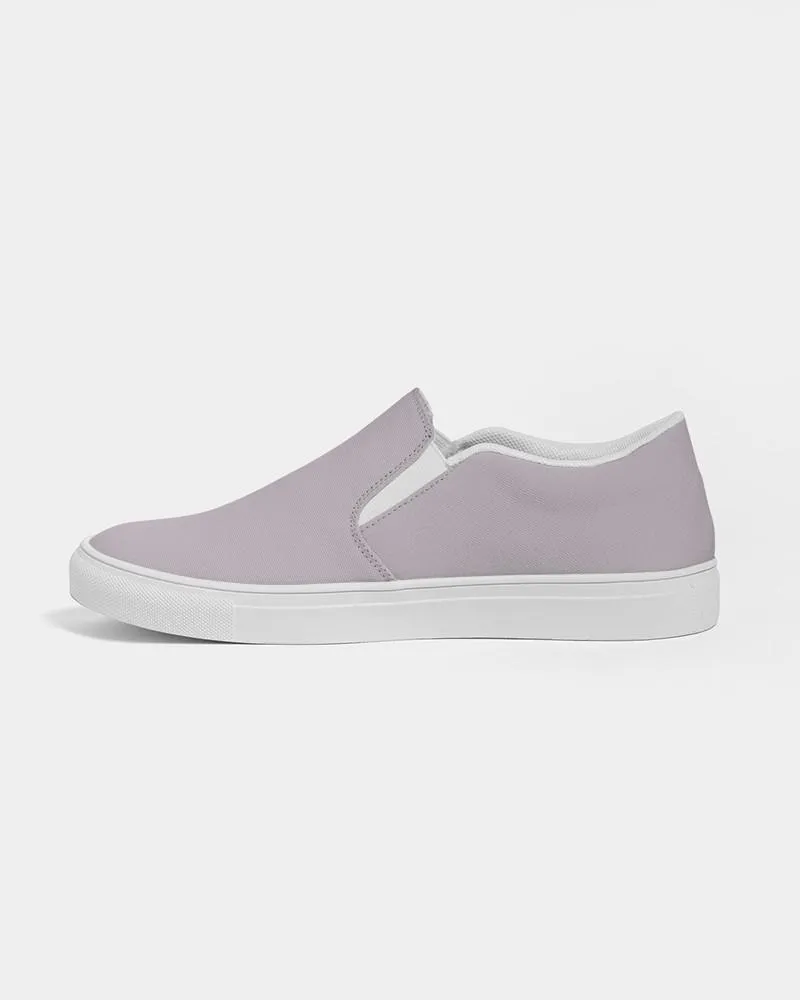 Shaded Pale Magenta Brown Slip-On Canvas Sneakers | Men's | C0M10Y0K30