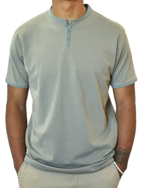 Short Sleeve Henley