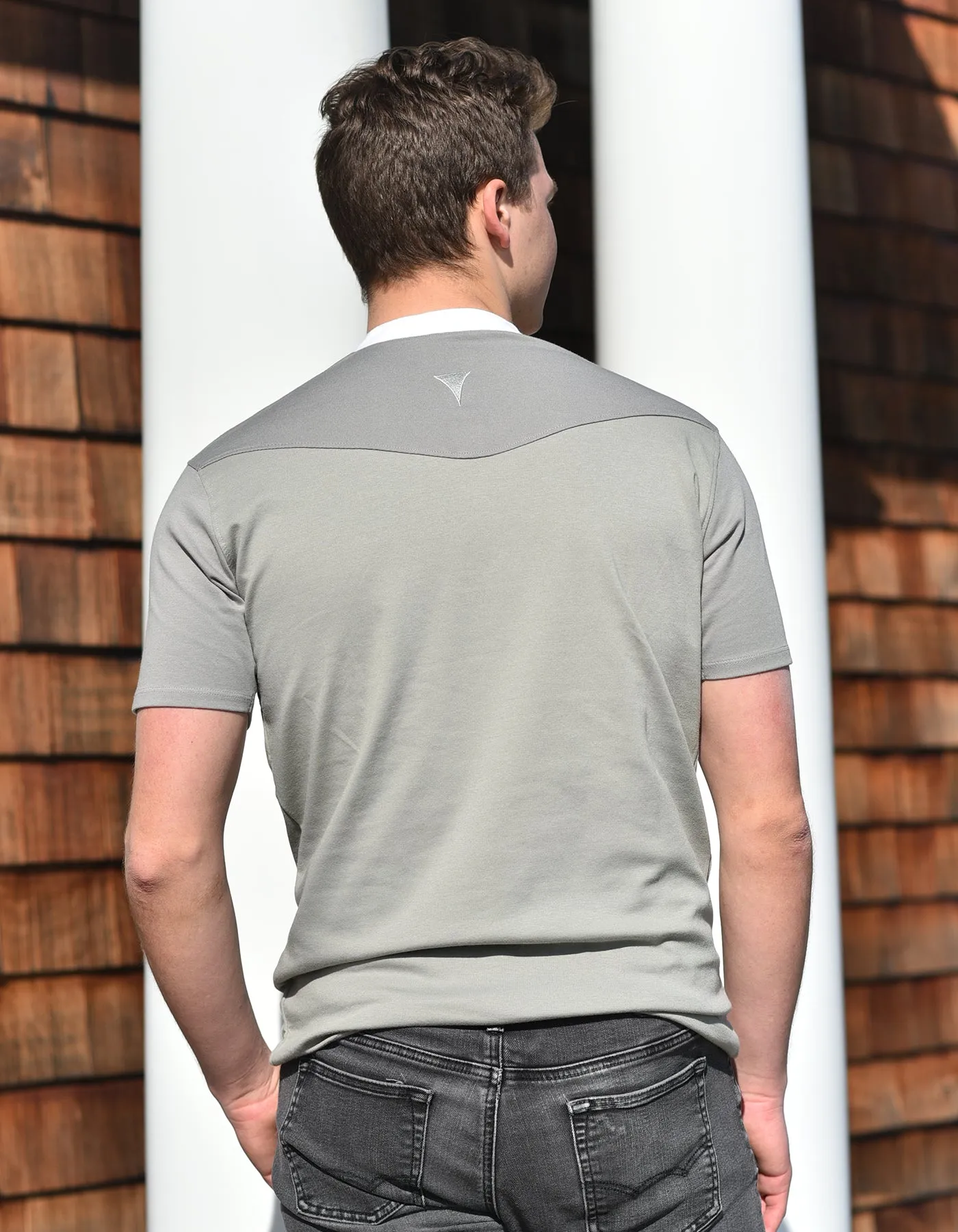 Short Sleeve Henley