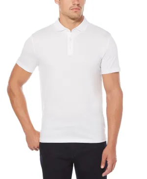 Short Sleeve Herringbone Polo