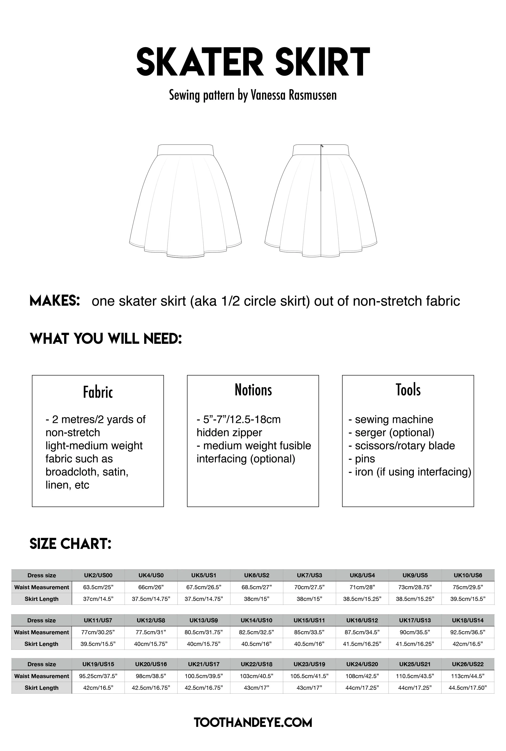Skater Skirt - Free