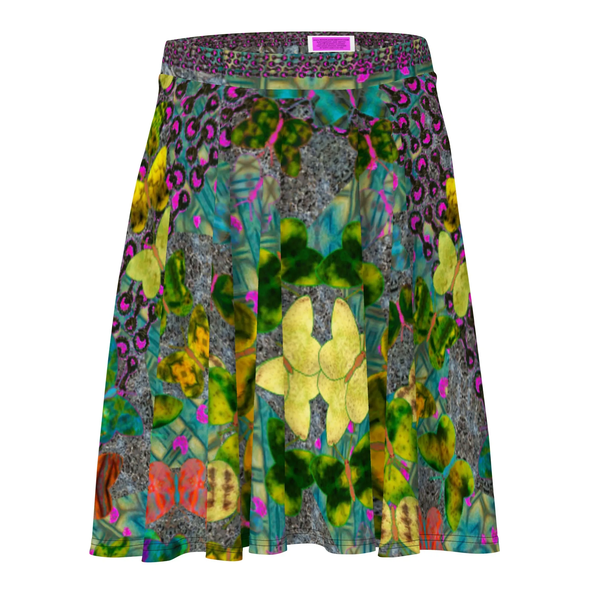 Skater Skirt (Her/Muliebris)(Butterfly Glade Shoal Solstice GNHV 8.9) RJSTH@Fabric#9 RJSTHw2021 RJS