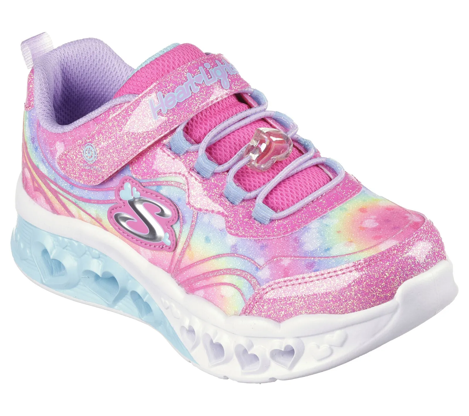 Skechers Flutter Heart Lights Groovy Swirl