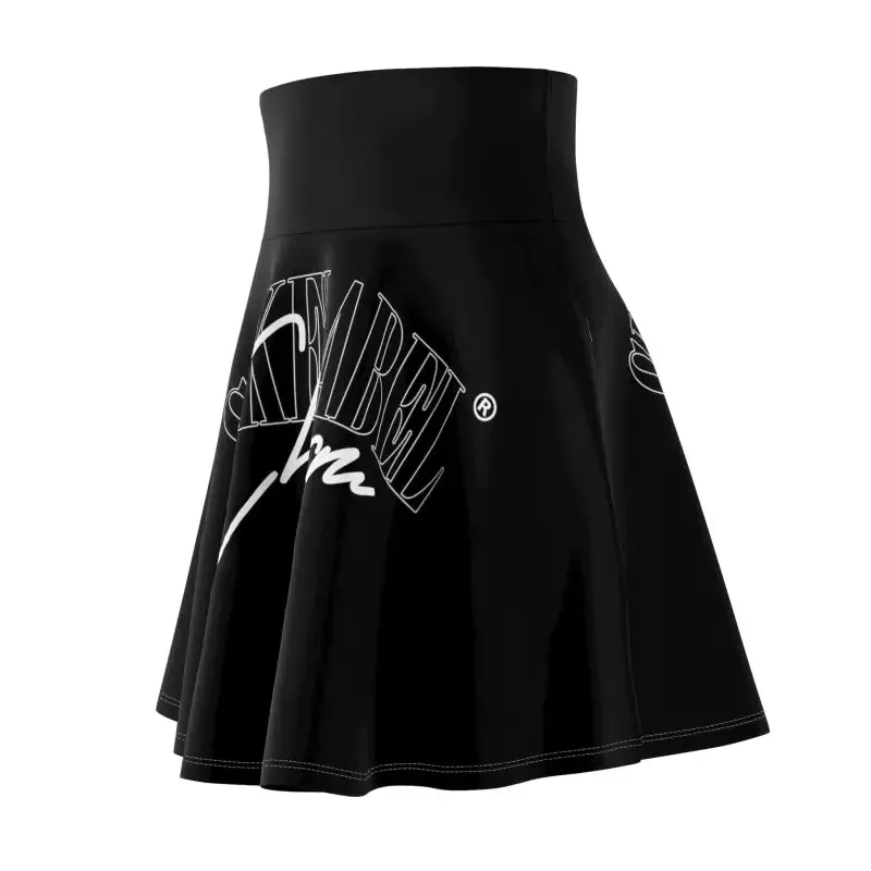 Snake Women's Skater Skirt - Cozy Polyester Blend, USA-Made