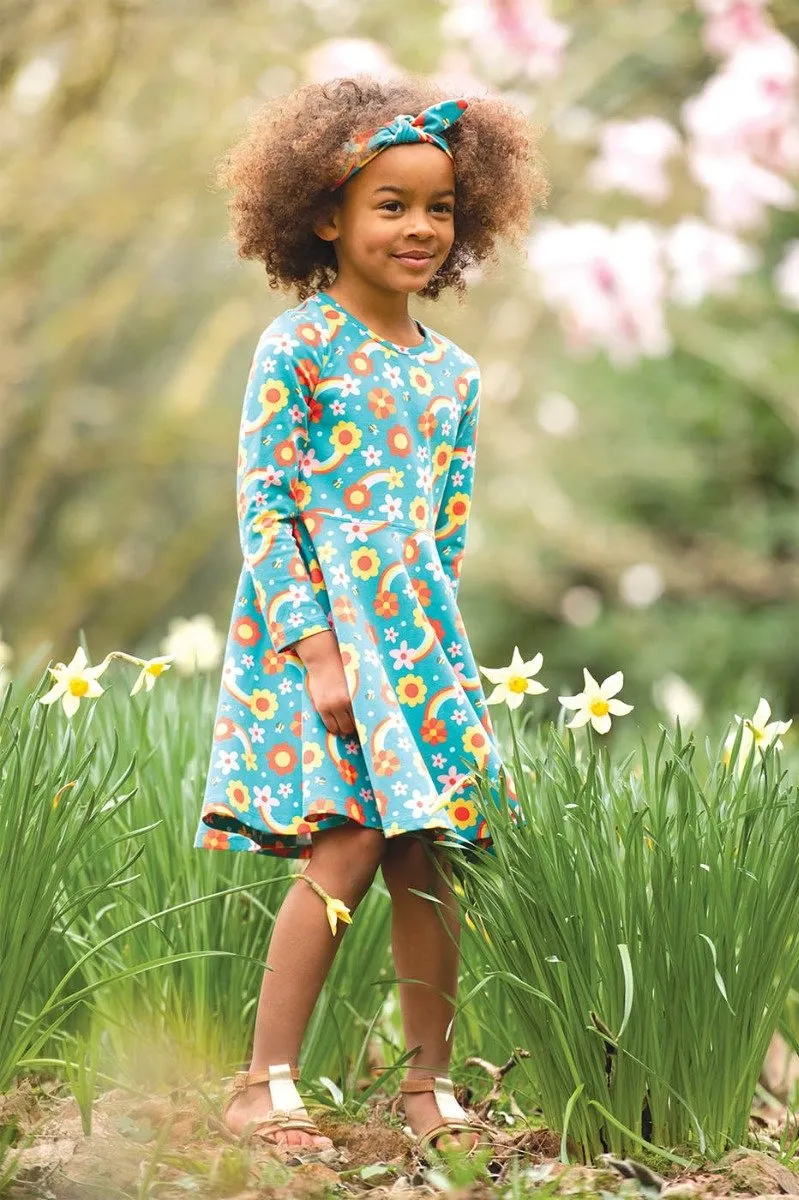 Sofia Skater Dress - Dahlia Skies