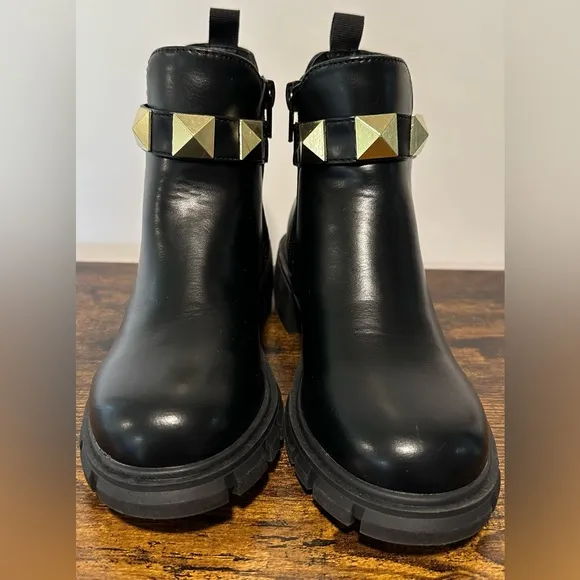 Steve Madden Little/Big Girls JSugarr  Stud Belt Ankle Boots NWT Various…
