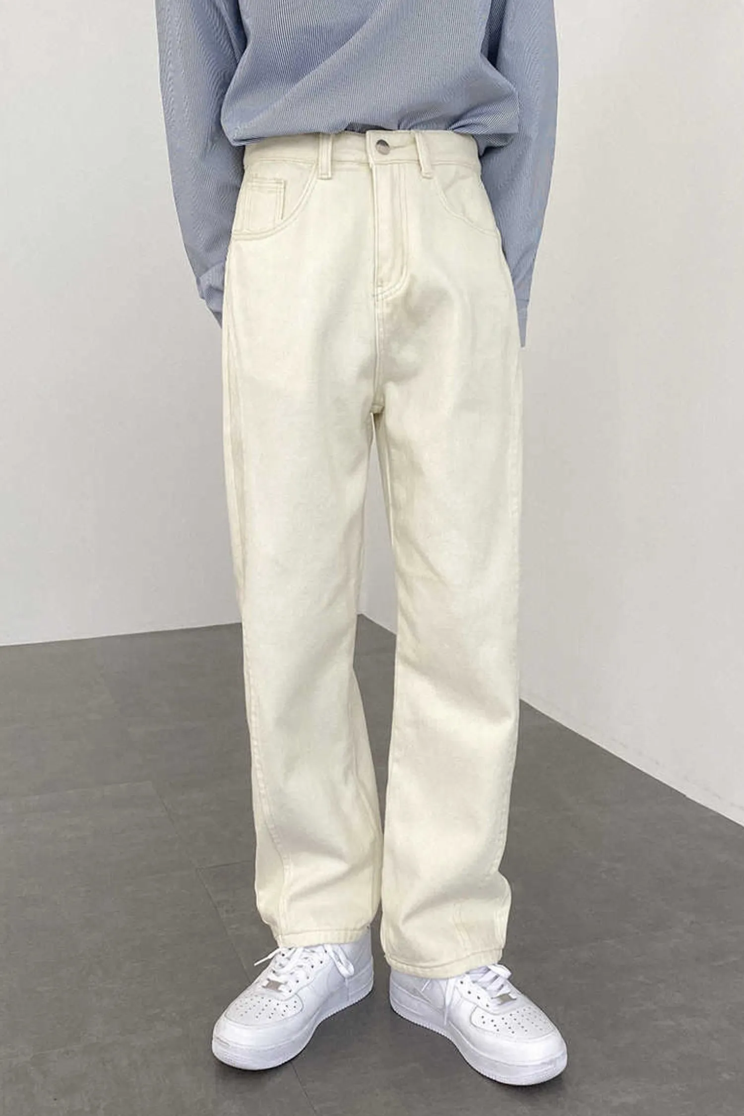 Straight loose fit jeans