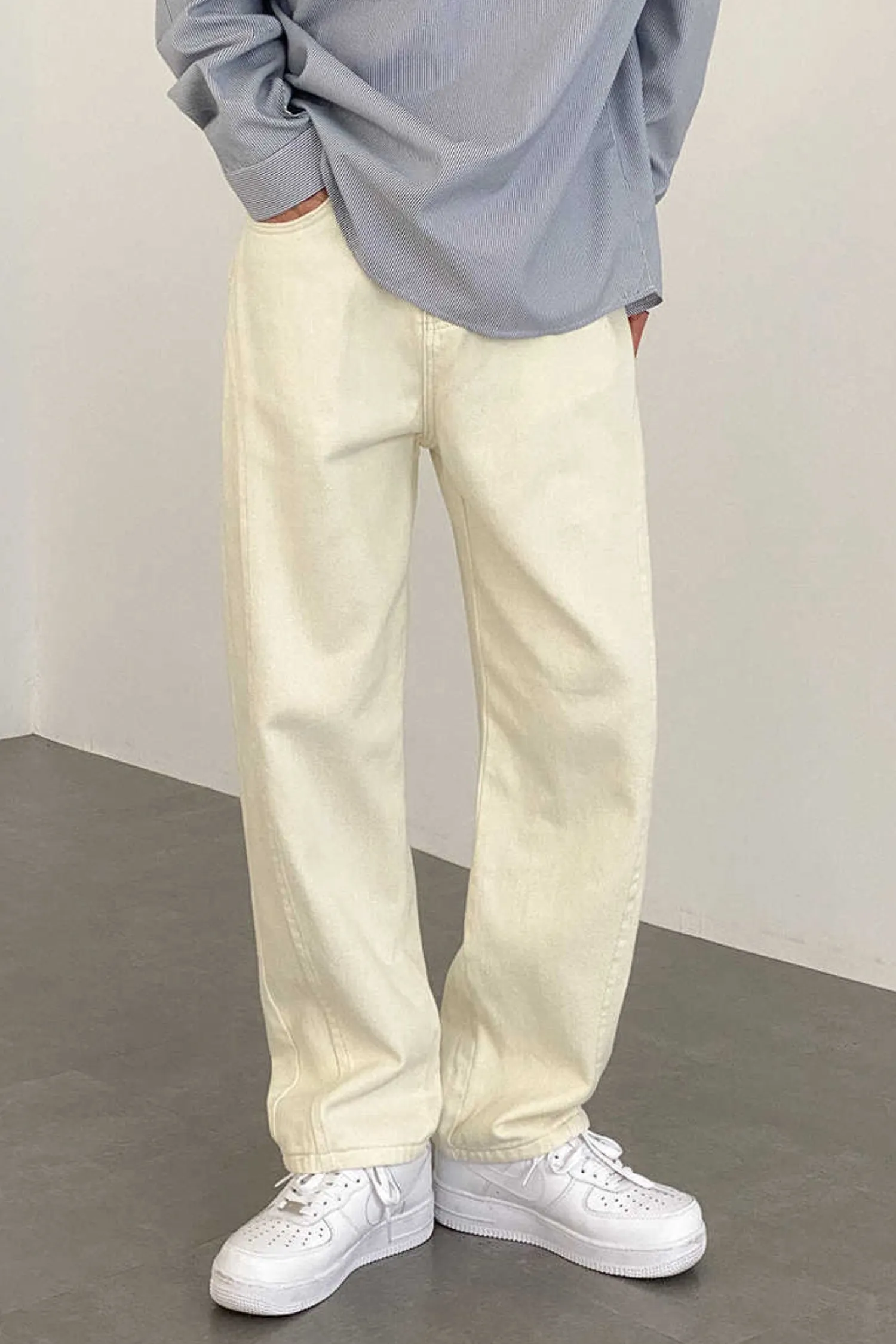 Straight loose fit jeans