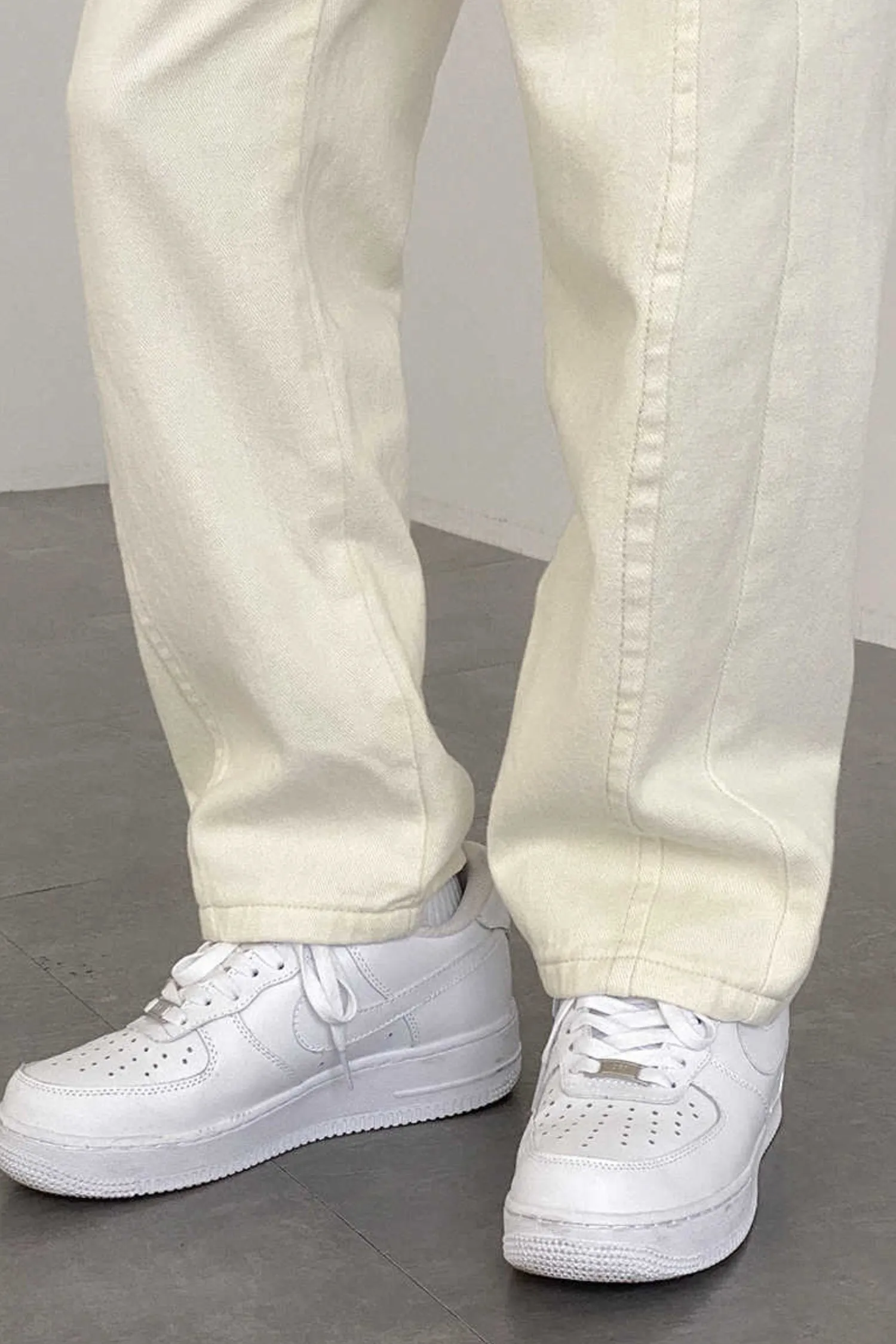 Straight loose fit jeans
