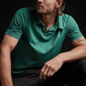 Sueded Jersey Polo - Fuji Pigment