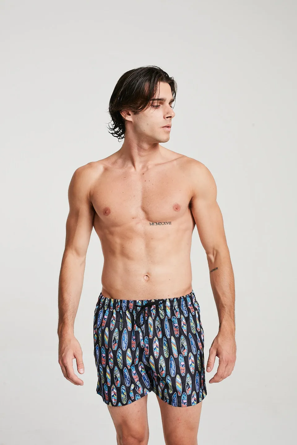 Surfer Swim Shorts In Black
