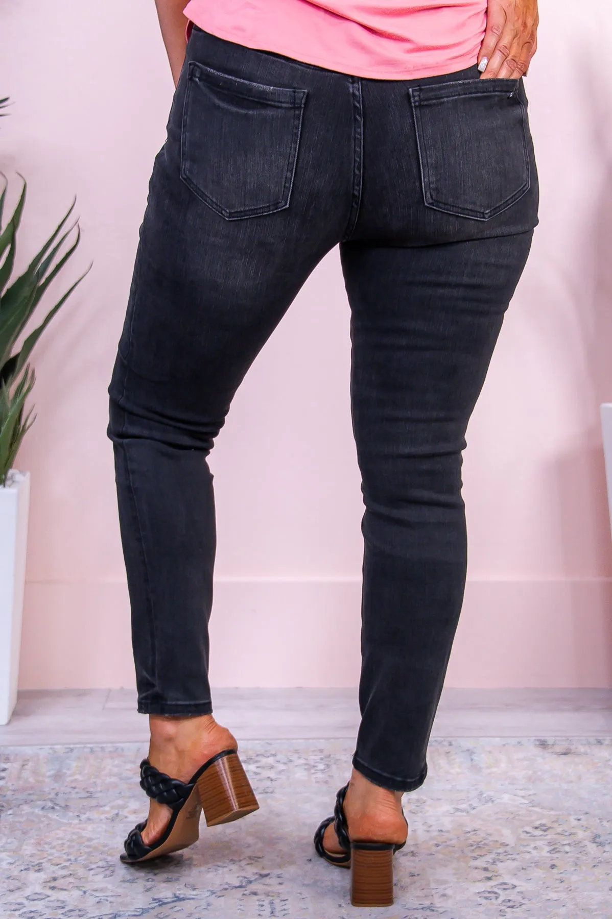 Susana Black Denim Jeans - K1157BK