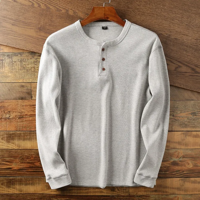 TailorCraft Henley Shirt