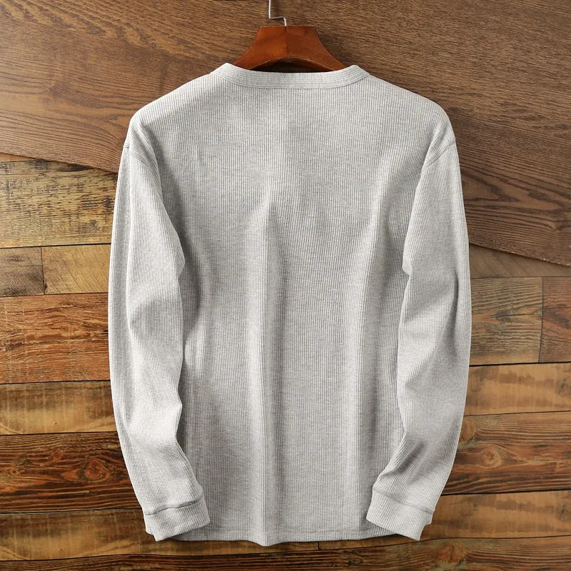 TailorCraft Henley Shirt